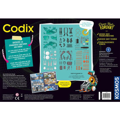 kosmos-codix-su-robot-de-codificacion-mecanica-kit-de-experimentos-620646
