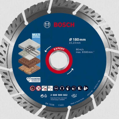 disco-de-corte-diamantado-bosch-professional-expert-multimaterial-o-180-mm-diametro-2223-mm-2608900662