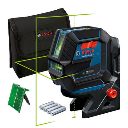 bosch-professional-laser-combinado-gcl-2-50-g-professional-solo-laser-de-lineas-cruzadas-azulnegro-lineas-laser-verdes-con-sopor