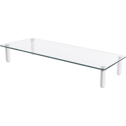 techly-ica-ms-461-soporte-de-mesa-para-pantalla-plana-813-cm-32-independiente-transparente-blanco