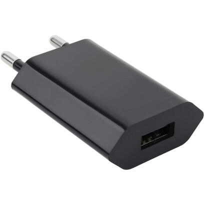 techly-100051-cargador-usb-techly-slim-230v-5v-1a-negro