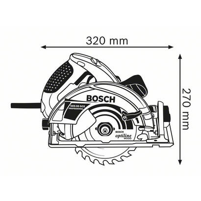 sierra-circular-manual-bosch-professional-gks-65-gce-professional-azulnegro-1800-w-601668900