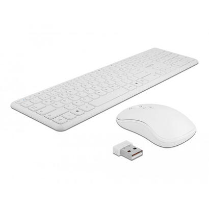 delock-usb-tastatur-y-raton-set-24-ghz-kabellos-blanco