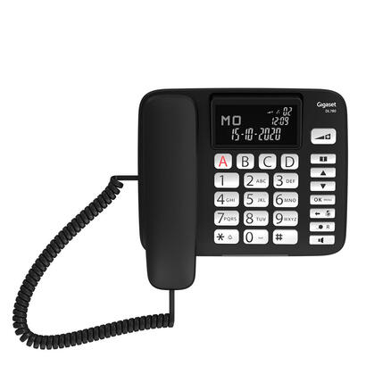 gigaset-dl780-plus-telefono-dectanalogico-identificador-de-llamadas-negro