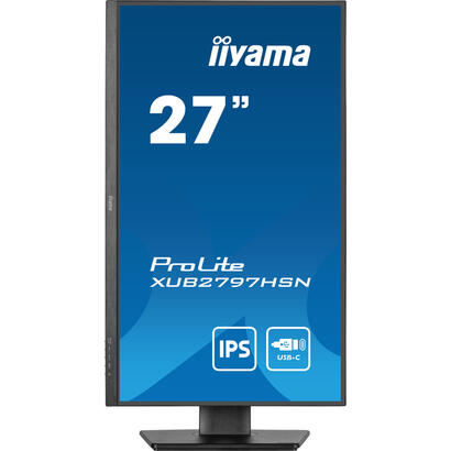 monitor-iiyama-prolite-xub2797hsn-b1-27-pulgadas-negro-mate-fullhd-ips-usb-c-rj-45-panel-100hz-xub2797hsn-b1