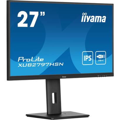 monitor-iiyama-prolite-xub2797hsn-b1-27-pulgadas-negro-mate-fullhd-ips-usb-c-rj-45-panel-100hz-xub2797hsn-b1