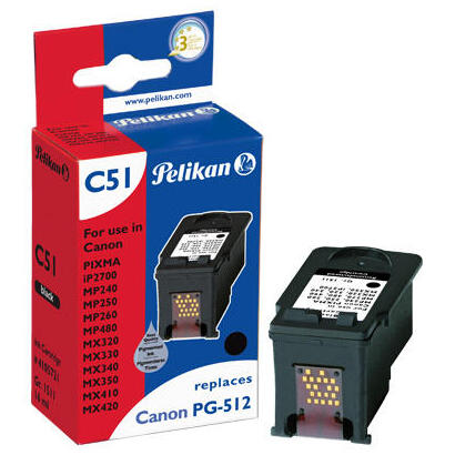 tinta-pelikan-canon-c51-pg512-negro-pig-remanufactured