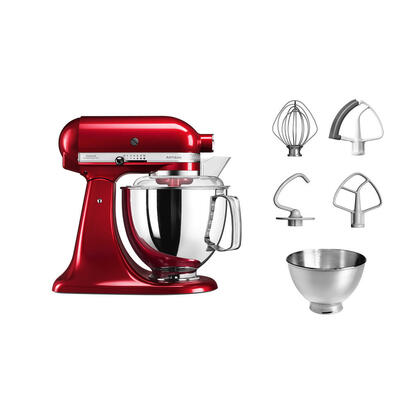 robot-de-cocina-kitchenaid-artisan-300-w-48-l-rojo