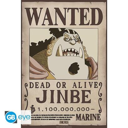 poster-gb-eye-chibi-one-piece-wanted-jinbe-wano