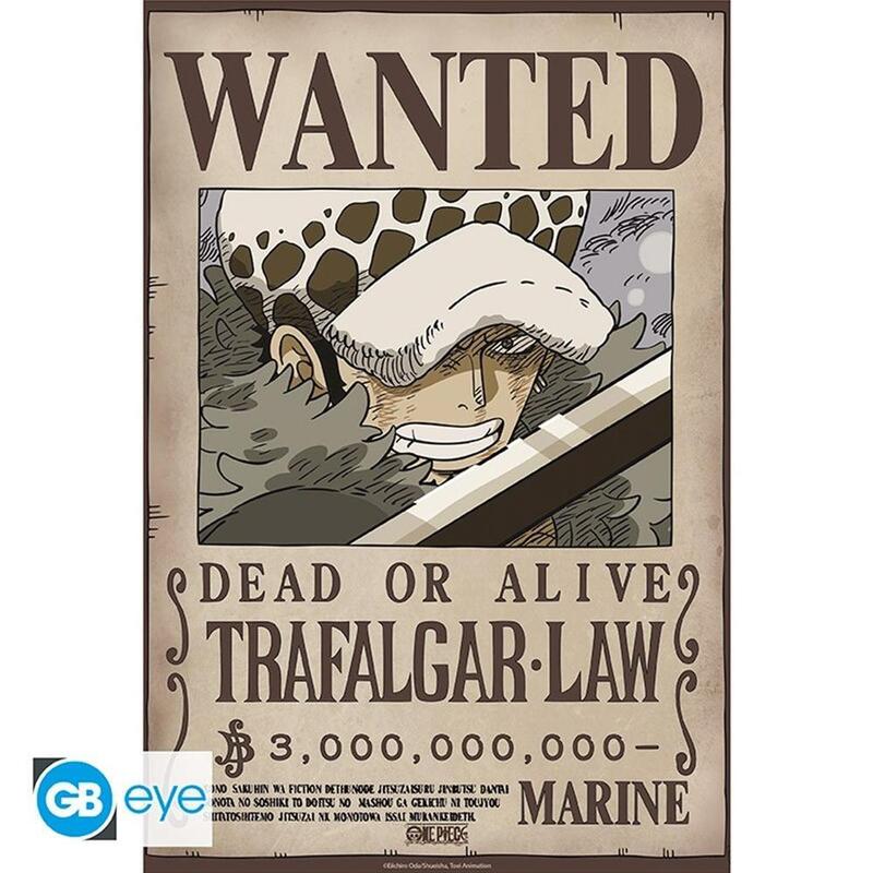 poster-gb-eye-chibi-one-piece-wanted-trafalgar-law-wano