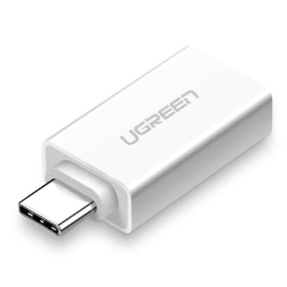 adapter-usb-a-30-do-usb-c-31-ugreen-bialy