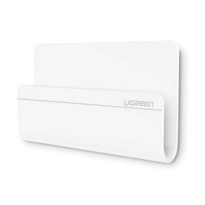ugreen-adhesive-wall-mount-charging-holder-white