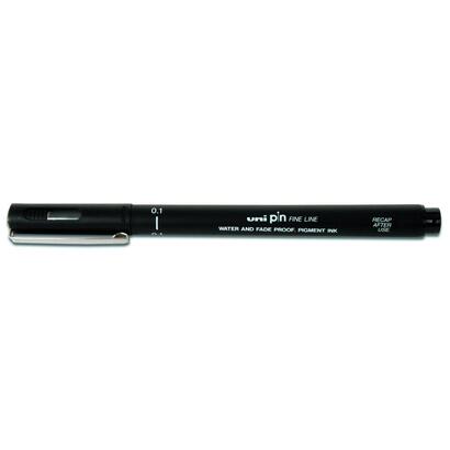 pack-de-12-unidades-uni-ball-uni-pin-rotulador-calibrado-punta-poliacetal-de-01-mm-tinta-resistente-al-agua-y-a
