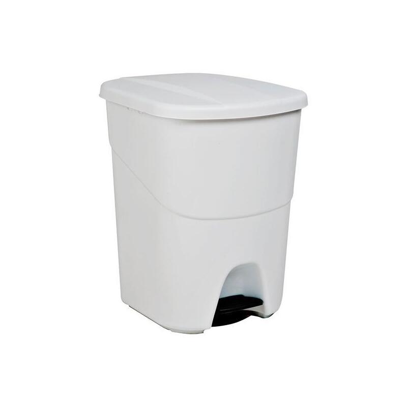 denox-cubo-con-pedal-ecologico-pedalbin-40l-blanco