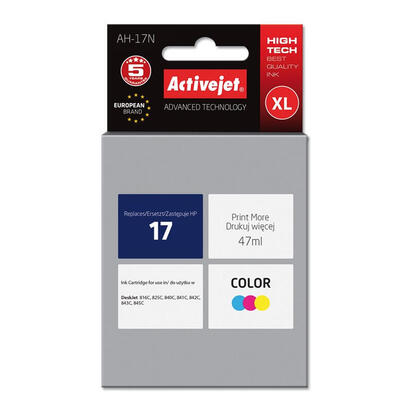 activejet-tinta-ah-17n-repuesto-hp-17-c6625a-supreme-47-ml-color