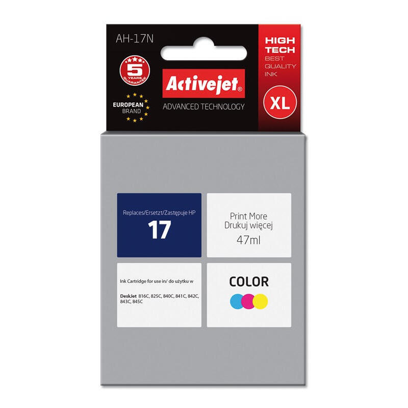 activejet-tinta-ah-17n-repuesto-hp-17-c6625a-supreme-47-ml-color activejet-tinta-ah-17n-repuesto-hp-17-c6625a-supreme-47-ml-color