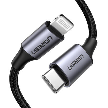 cable-ugreen-lightning-to-type-c-1m-black