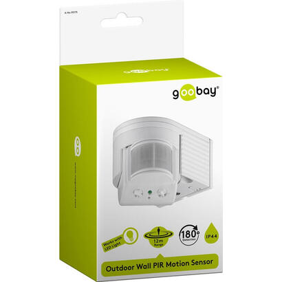 goobay-95175-detector-de-movimiento-sensor-infrarrojo-pasivo-pir-alambrico-pared-blanco