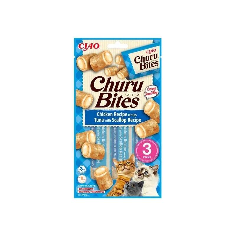 golosina-para-gatos-inaba-churu-bites-pollo-con-atun-y-vieiras-3x10-g