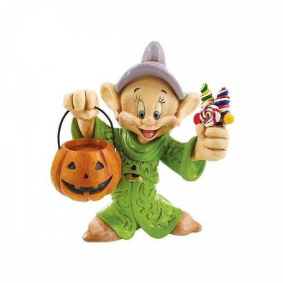 figura-enesco-disney-blancanieves-y-los-siente-enanitos-mudito-truco-o-trato
