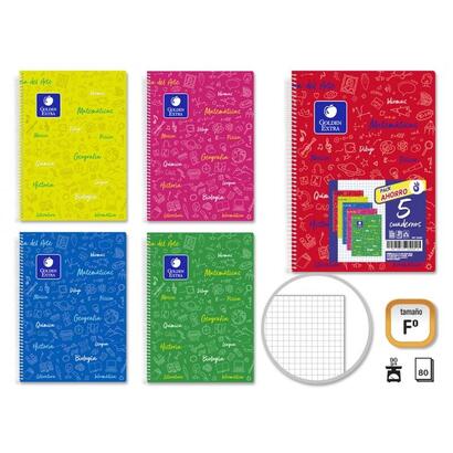 golden-pack-de-5-cuaderno-asignatura-tapa-dura-folio-80-hojas-90gr-cuadricula-4x4-resistente-ideal-para-estudiantes