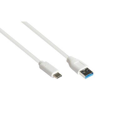 alcasa-2831-ac005w-cable-usb-usb-32-gen-2-31-gen-2-05-m-usb-a-usb-c-blanco