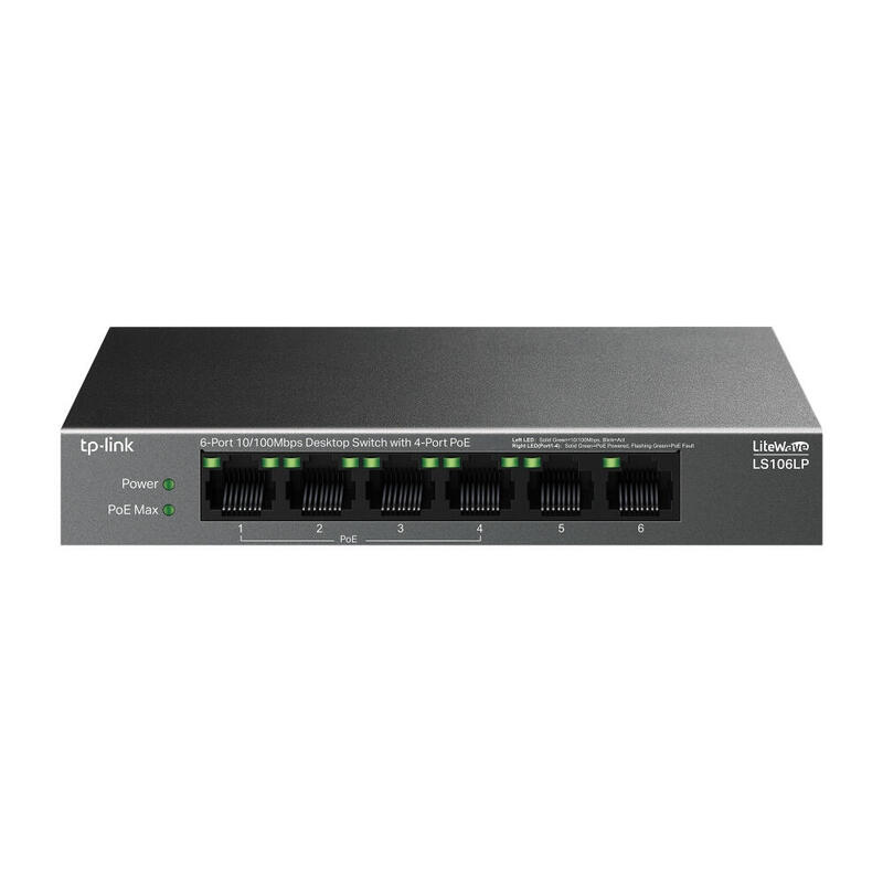 switch-no-gestionable-tp-link-ls106lp-litewave-6p-10100-4p-poe-sobremesa-carcasa-metal-no-rack