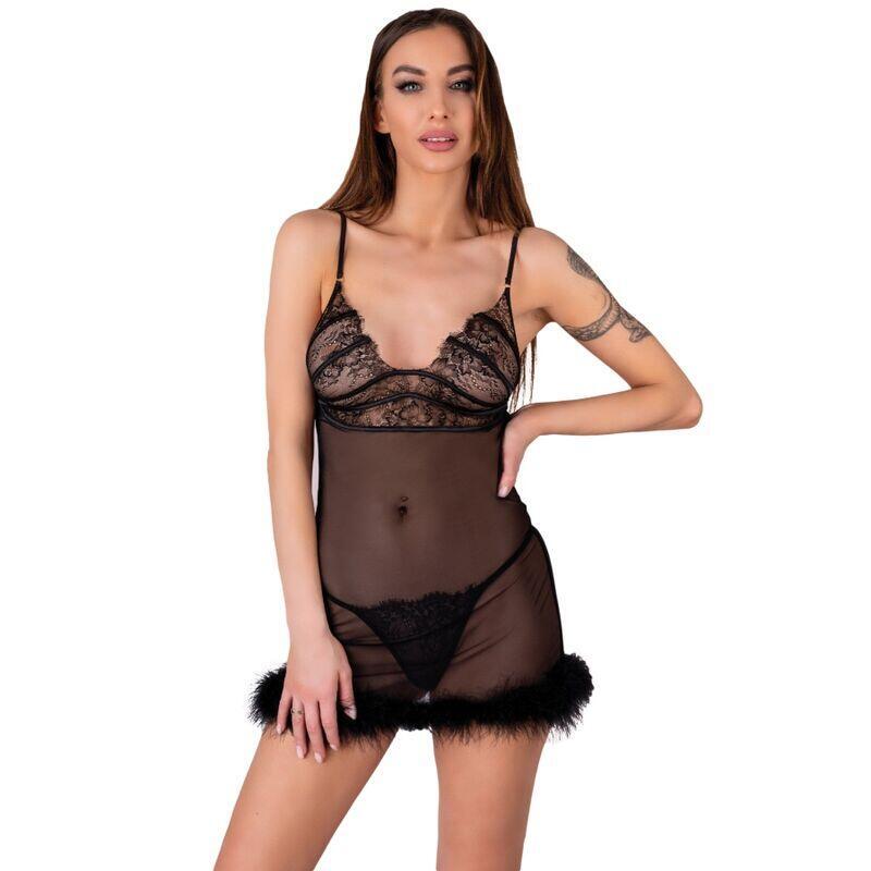 livco-corsetti-fashion-zerunam-set-babydoll-tanga-negro-sm