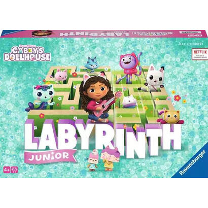 ravensburger-gabby-s-dollhouse-junior-labyrinth-juego-de-mesa-22648