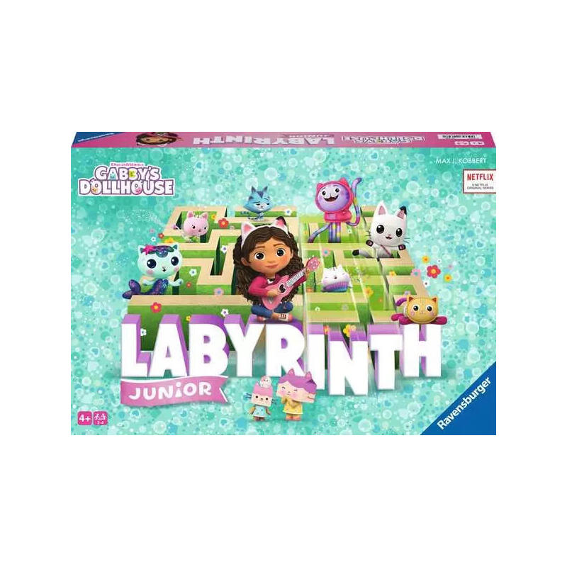 ravensburger-gabby-s-dollhouse-junior-labyrinth-juego-de-mesa-22648