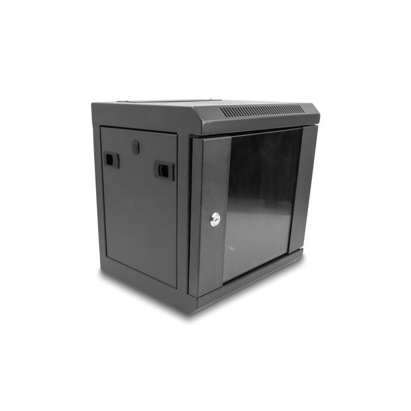 delock-43417-gabinete-de-red-de-10-con-puerta-de-vidrio-6u-negro