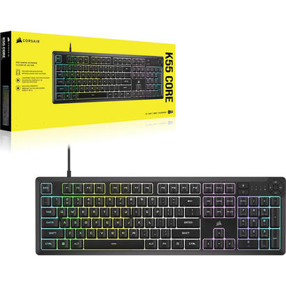corsair-k55-core-rgb-teclado-juego-usb-qwerty-ingles-de-ee-uu-negro