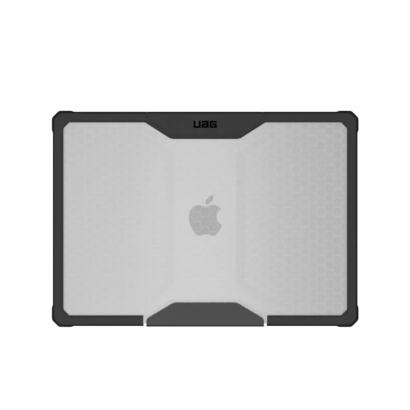 uag-rugged-case-for-apple-macbook-air-15-m2-a2941-plyo-series-clear-carcasa-para-portatil-negro-hielo