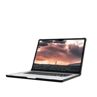 uag-rugged-case-for-apple-macbook-air-15-m2-a2941-plyo-series-clear-carcasa-para-portatil-negro-hielo