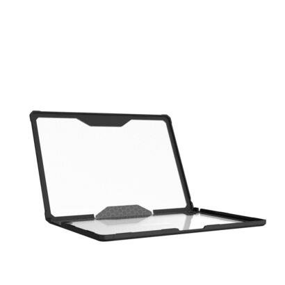 uag-rugged-case-for-apple-macbook-air-15-m2-a2941-plyo-series-clear-carcasa-para-portatil-negro-hielo