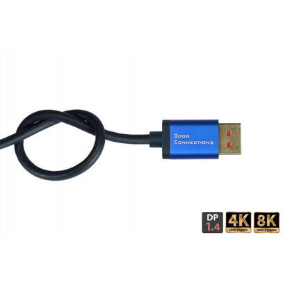 alcasa-4814-sf050b-cable-displayport-5-m-azul