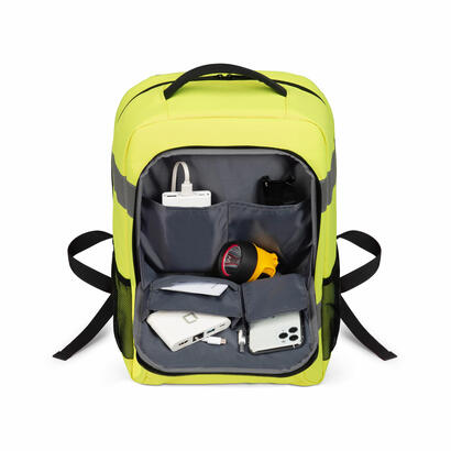 mochila-dicota-p20471-17-de-senderismo-negro-gris-amarillo-tereftalato-de-polietileno-reciclado-rpet