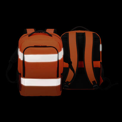 mochila-dicota-p20471-18-de-senderismo-negro-gris-naranja-tereftalato-de-polietileno-reciclado-rpet