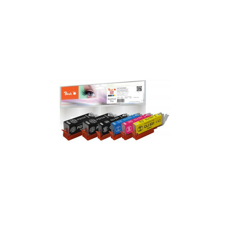 tinta-peach-canon-pgi-530-cli-531-multipack-plus-compatible