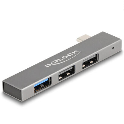 delock-64274-hub-usb-delgado-de-3-puertos-con-usb-type-c-a-1-x-usb-10-gbps-tipo-a-2-x-usb-20-tipo-a