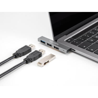 delock-64274-hub-usb-delgado-de-3-puertos-con-usb-type-c-a-1-x-usb-10-gbps-tipo-a-2-x-usb-20-tipo-a
