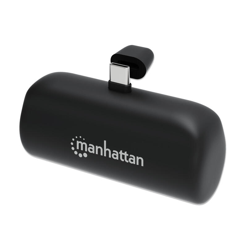 manhattan-powerbank-5000-mah-usb-typ-c-mecker-20w-negro