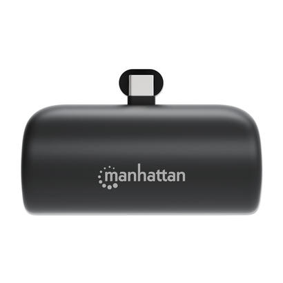 manhattan-powerbank-5000-mah-usb-typ-c-mecker-20w-negro