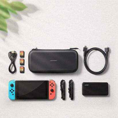 ugreen-50974-funda-para-consola-portatil-nintendo-eva-etileno-acetato-de-vinilo-oxford-terciopelo-gris