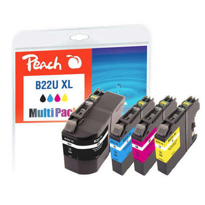 ink-peach-pi500-210-brother-lc22u-xl-multipack-bk-c-m-y