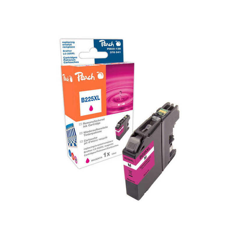 ink-peach-pi500-138-brother-lc-225xl-magenta