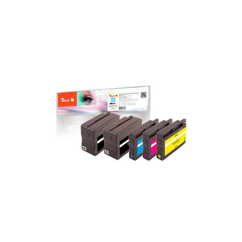 multipack-peach-pi300-709-cmybk-hp-no-932933-1-tusz-black-gratis