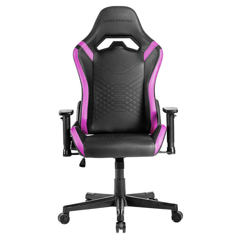 silla-gamer-mars-gaming-mgcprobp-negra-con-detalle-violetas-brazos-regulables-en-altura-reclinable-135-cojines-ergonomicos-soft-