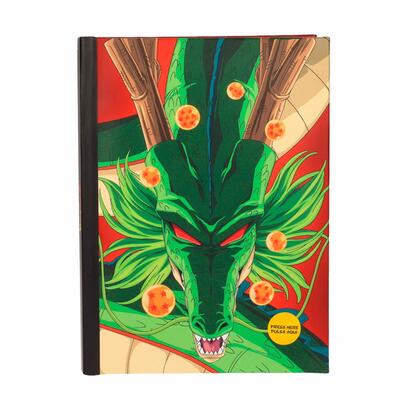 libreta-con-luz-shenron-dragon-ball-z