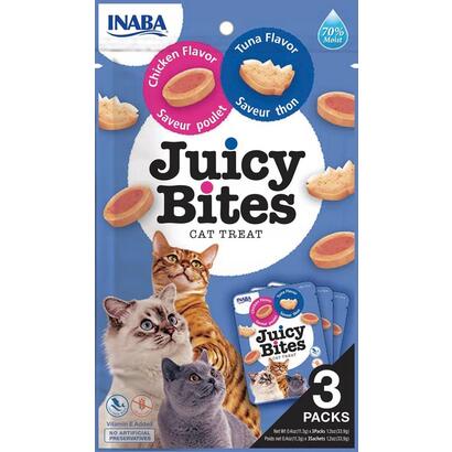 goma-para-gatos-inaba-juicy-bites-chicken-and-tuna-3-x-11g